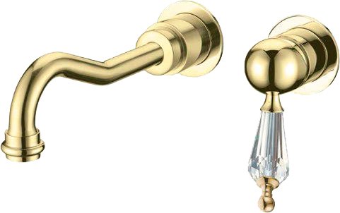 Фото Смеситель для раковины Boheme Imperiale Ripresa 327 золото
