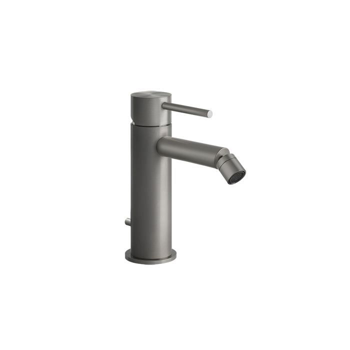 Фото Смеситель Gessi Gessi316 54007#239 для биде с донным клапаном, нержавеющая сталь браш