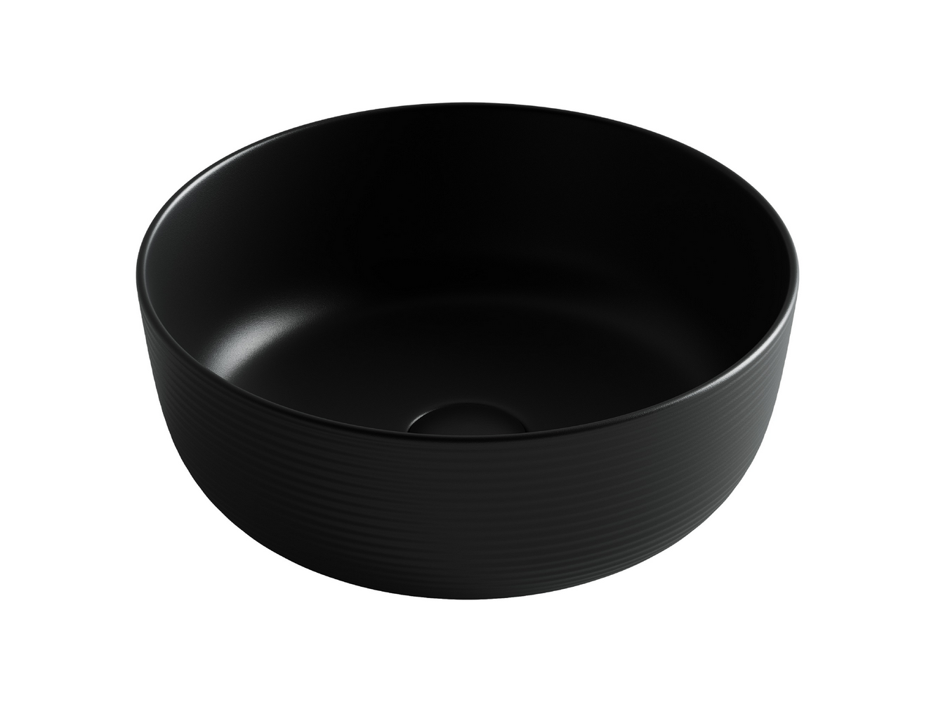 Фото Раковина Ceramicanova Element CN6073MB накладная 35,6 × 35,6 × 13,5 см, черный матовый
