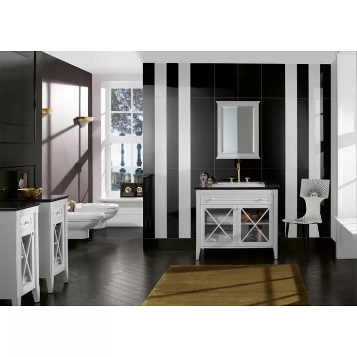 Фото Унитаз подвесной Villeroy & Boch Hommage 6661B0R1, без сиденья, белый глянцевый