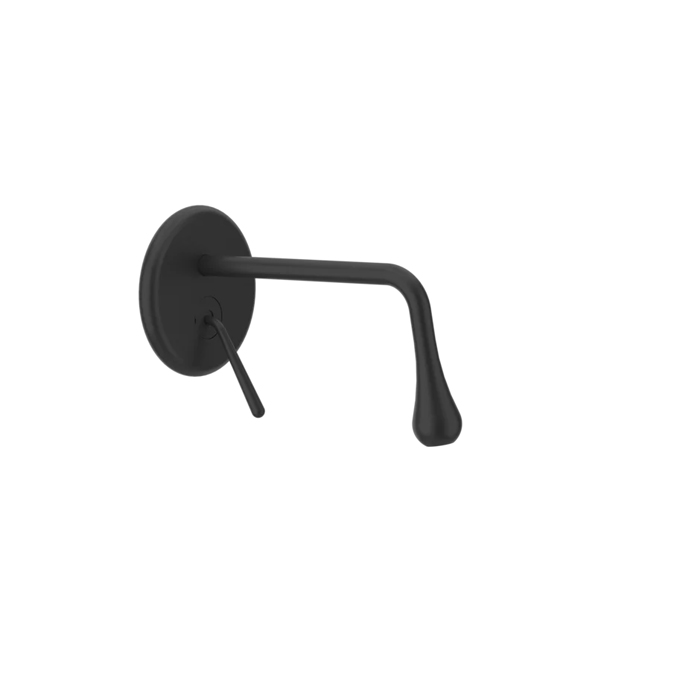 Фото Смеситель Gessi Goccia 33684#299 для раковины, черный матовый