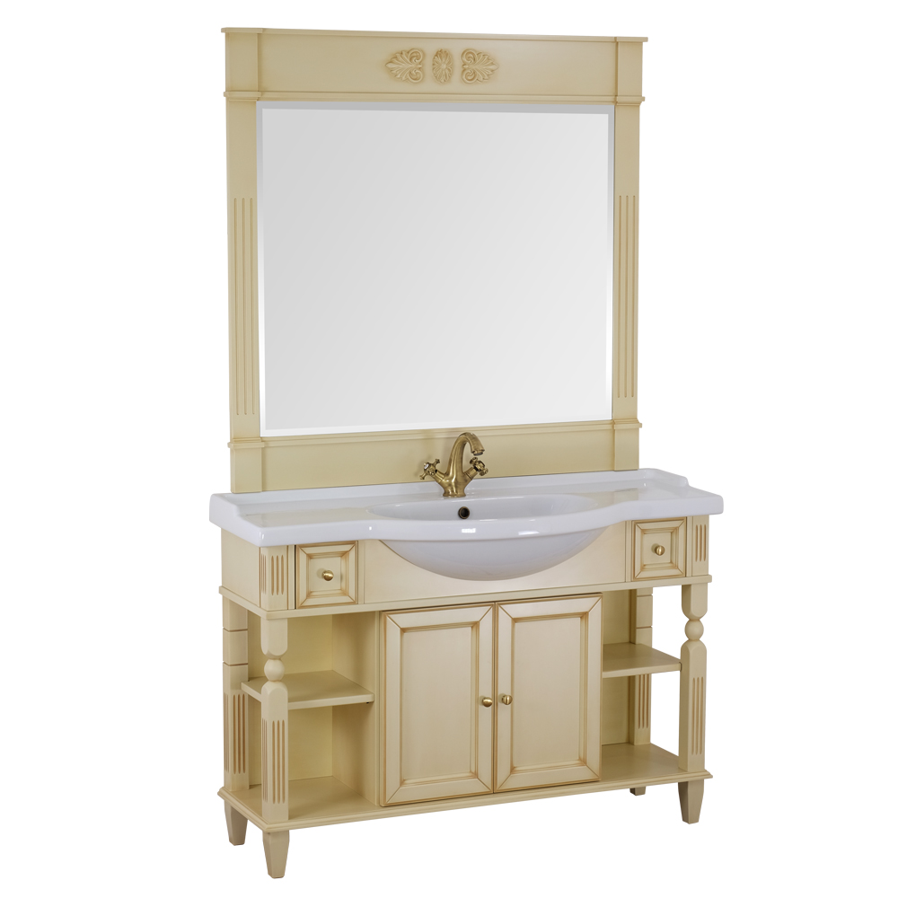 Фото Мебель для ванной Migliore Kantri 30428 цвет Decape Sabbia 121 см