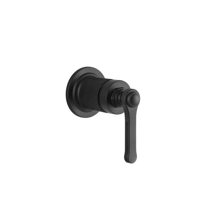 Фото Смеситель Gessi Venti20 65131#299 для ванны, черный матовый
