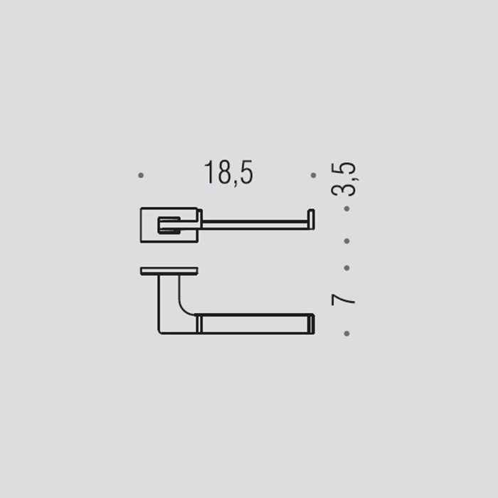 Фото Держатель туалетной бумаги Colombo Look B1608.VL, Vintage, бронза янтарь глянец