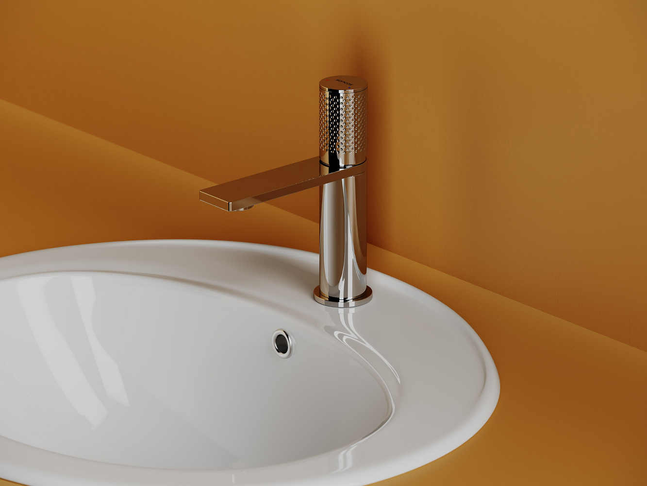 Фото Раковина Ceramicanova Sun CN6079 встраиваемая сверху 56,5 × 49,5 × 20 см, белый глянцевый