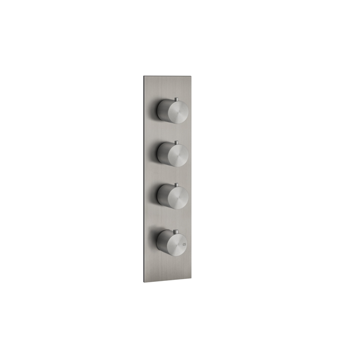 Фото Смеситель Gessi Gessi316 54516#239 для душа термостат, нержавеющая сталь браш