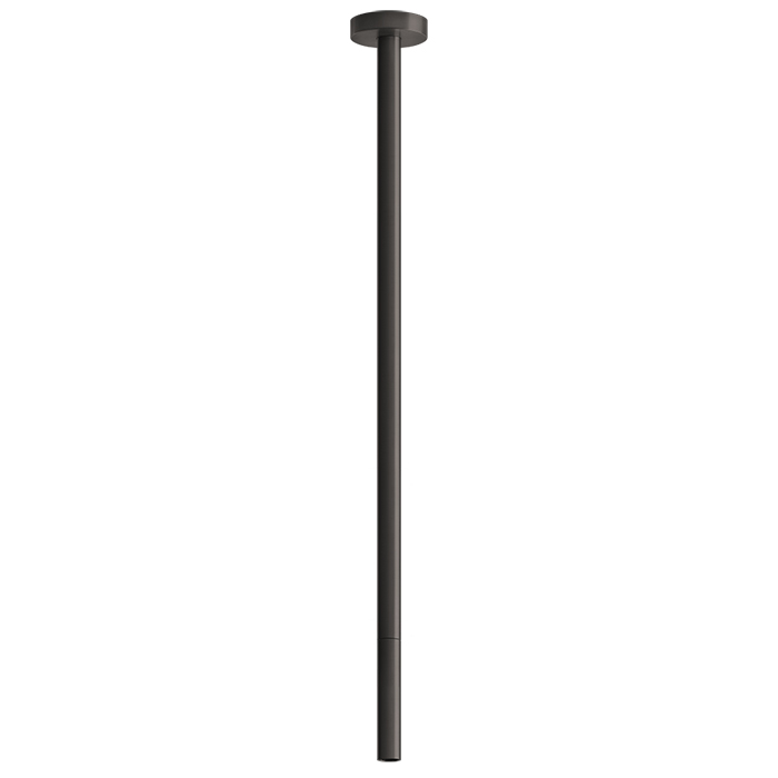 Фото Излив Gessi Gessi316 54099#707 потолочный черный хром браш pvd