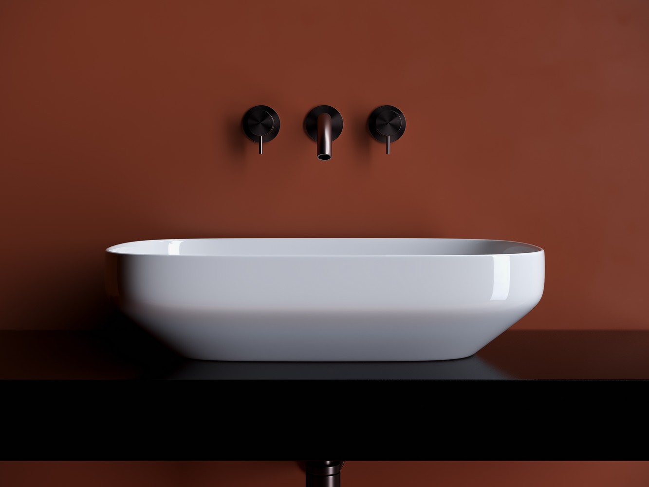 Фото Раковина Ceramicanova Element CN5030 накладная 60 × 38 × 15 см, белый глянцевый