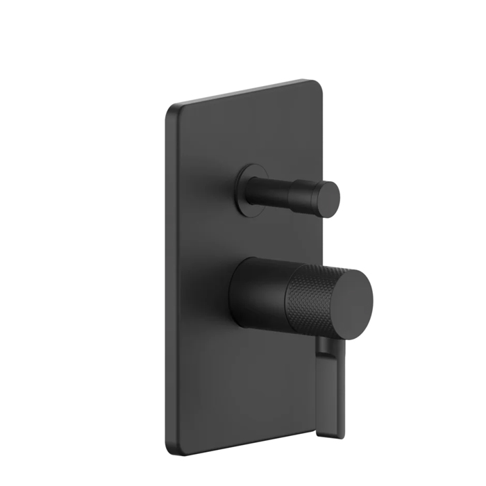 Фото Смеситель Gessi Inciso 58079#299 для ванны, черный матовый