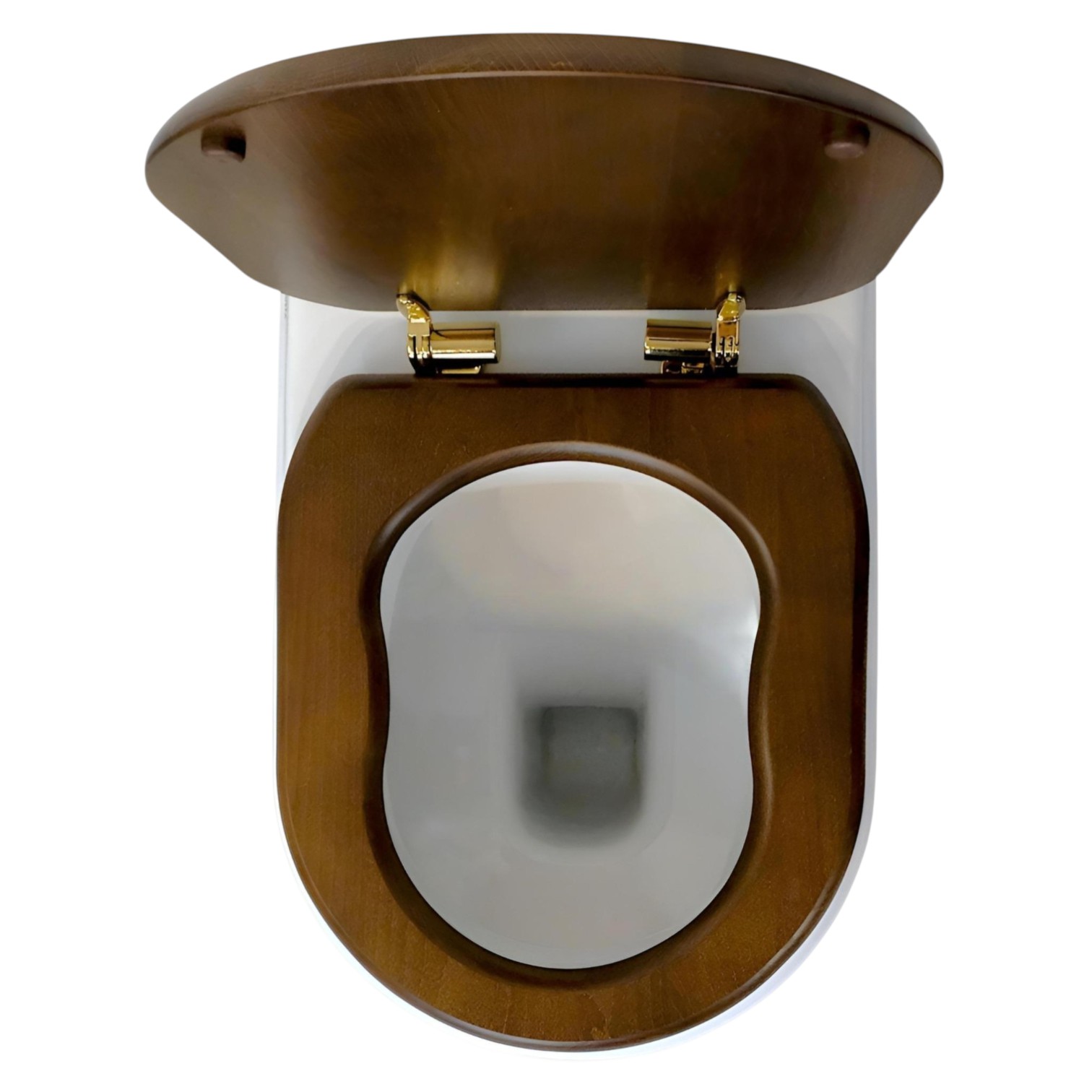 Фото Унитаз Migliore Charme 36378 со средним бачком кнопка золото глянец, выпуск универсальный