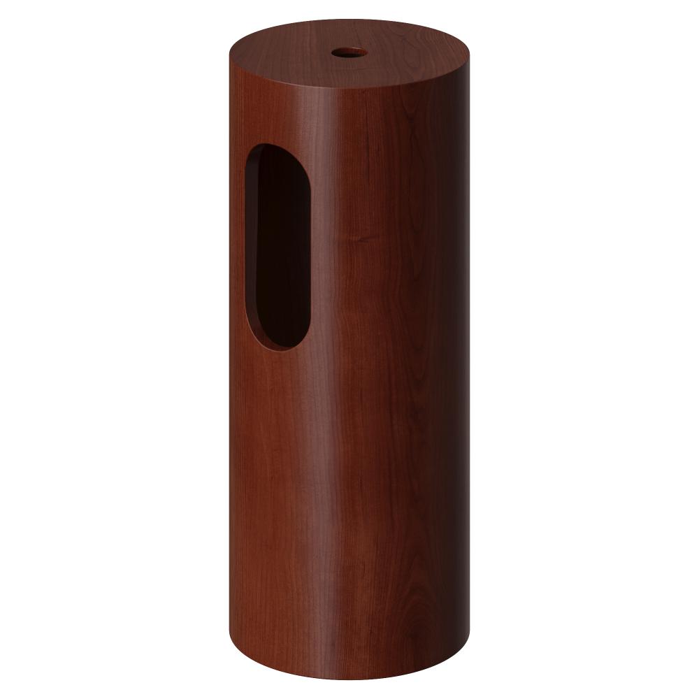 Фото Пьедестал для раковины Armadi Art Sole 801-Base-RWood напольный круглый 72 см, Red Wood (красное дерево)
