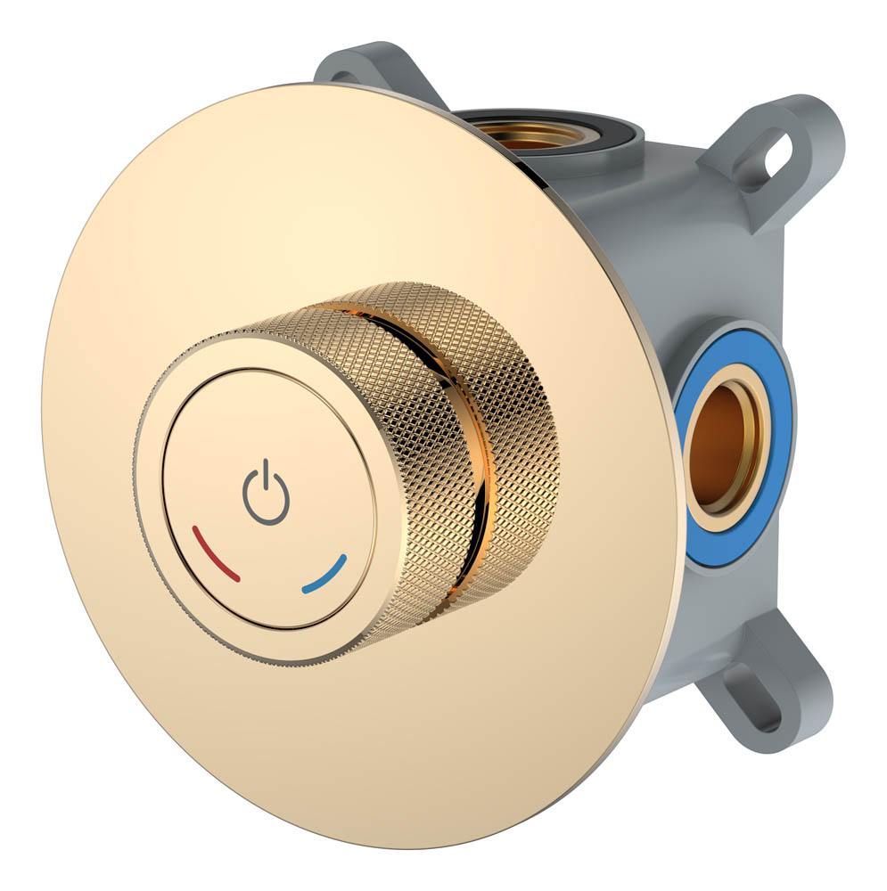 Фото Смеситель для душа Boheme Tech 154-4-G золото глянец