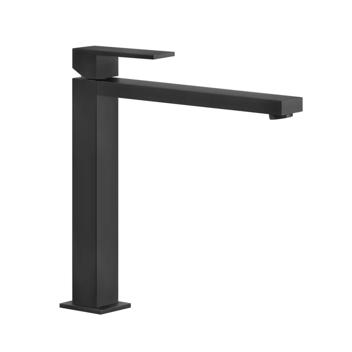 Фото Смеситель Gessi Rettangolo 11924#299 для раковины, черный матовый