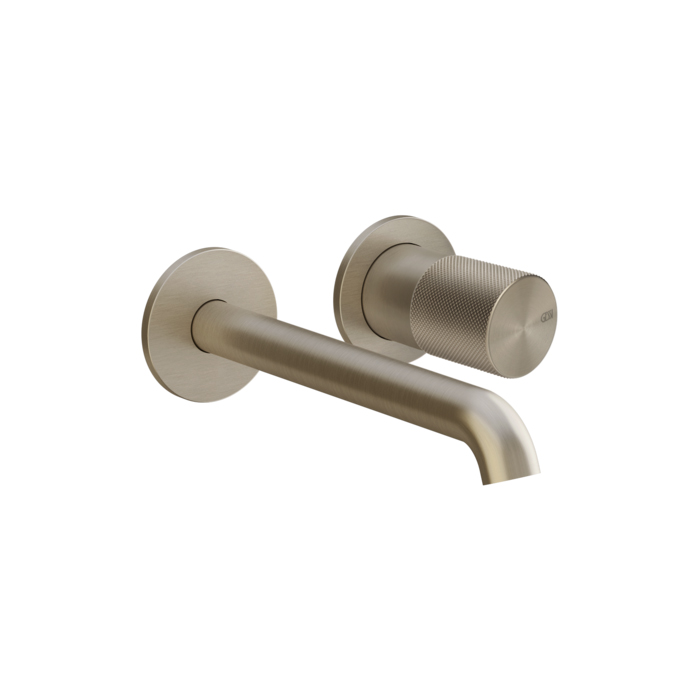 Фото Смеситель Gessi Habito 70688#149 для раковины, никель браш