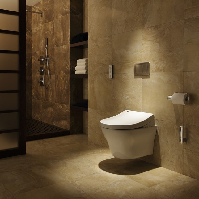 Фото Унитаз подвесной TOTO MH CW162Y#XW, безободковый, без сиденья, белый глянцевый