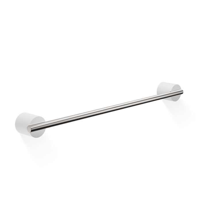 Фото Полотенцедержатель Decor Walther Stone 0975155 подвесной 45 см белый матовый/сталь матовая