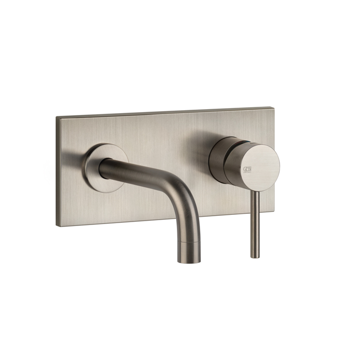 Фото Смеситель Gessi Via tortona 44823#149 для раковины, никель браш