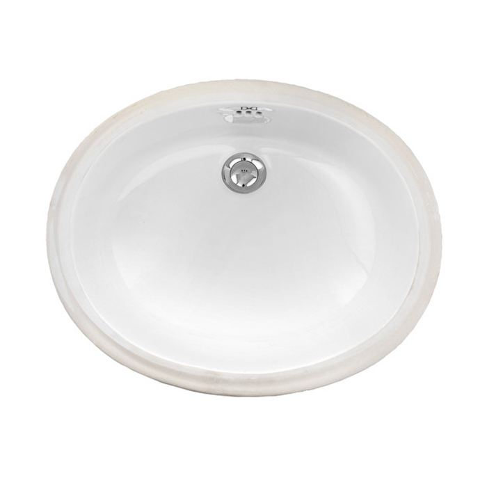 Фото Раковина Devon&Devon Over and under counter basins 2RALS50 встраиваемая 50 см, цвет белый