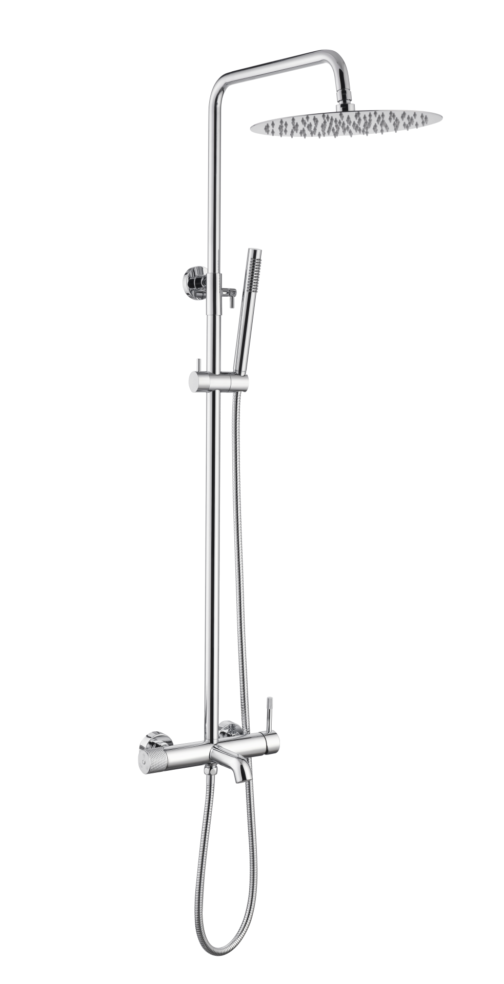 Фото Душевая стойка Boheme Uno 468-CR хром глянец