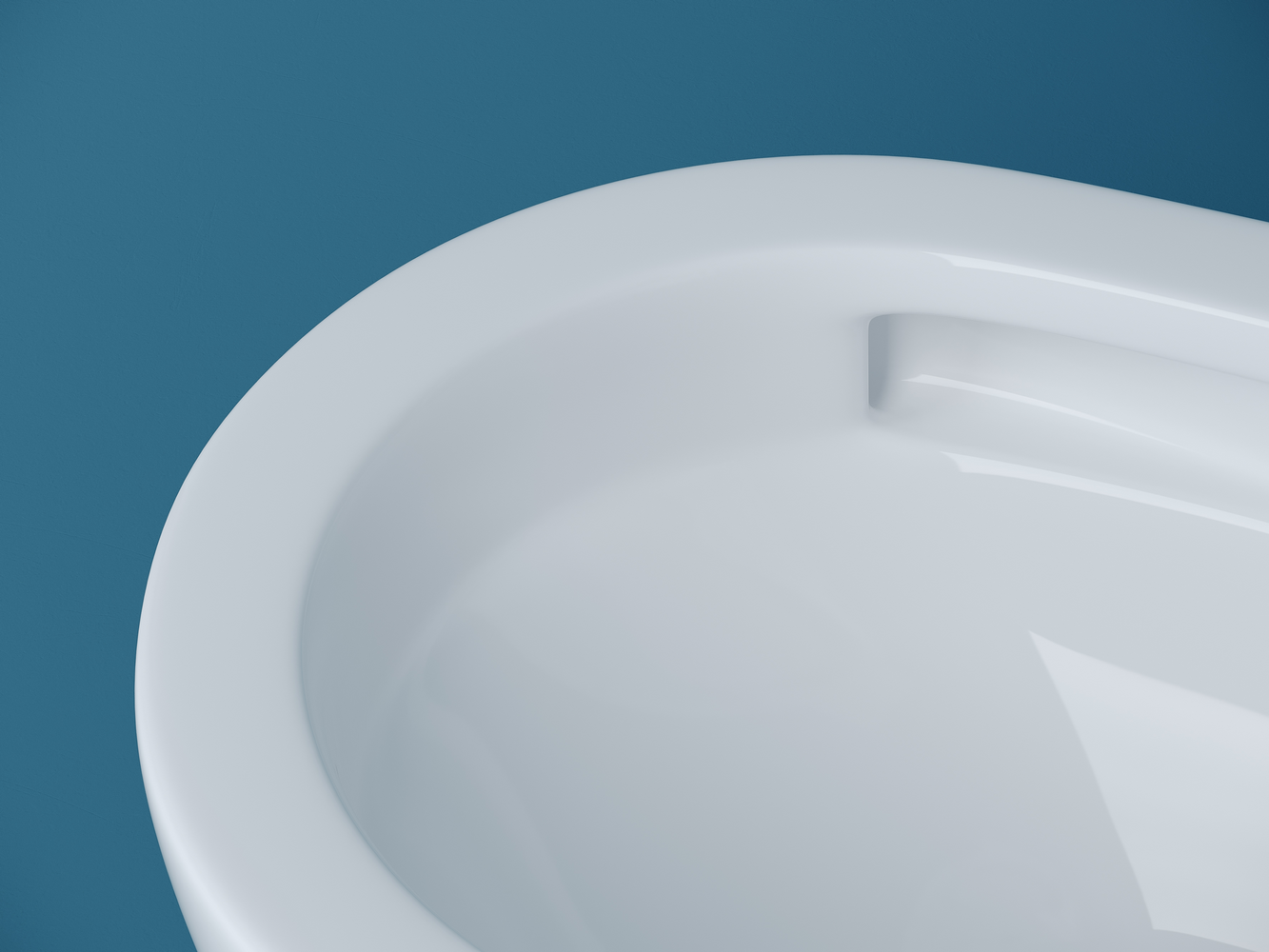 Фото Унитаз Ceramicanova Vogue CN4008T с сиденьем подвесной, белый глянцевый