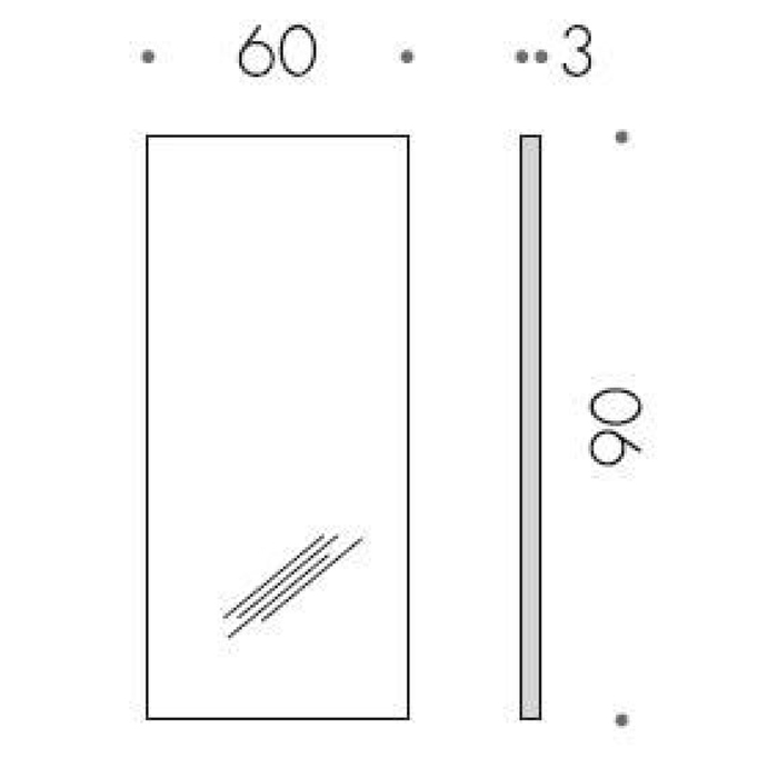 Фото Зеркало Colombo Link B2008 подвесное хром глянец