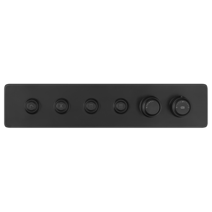 Фото Смеситель Gessi Hi-Fi Eclectic 65226#299 для душа термостат, черный матовый