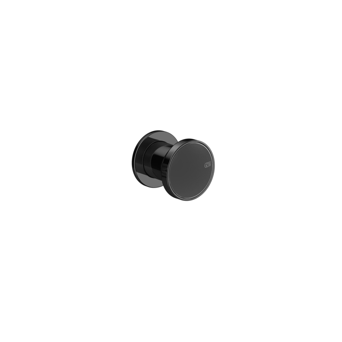Фото Смеситель Gessi Origini 66109#706 для душа, черный хром глянец pvd