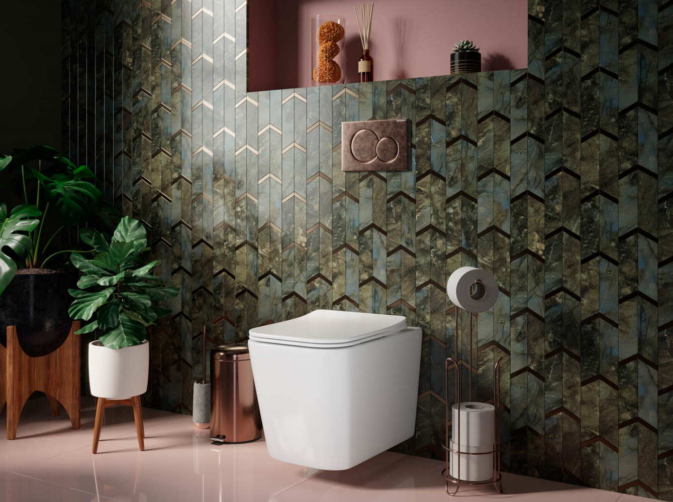 Фото Унитаз Ceramicanova Cubic CN1806 безободковый с сиденьем подвесной, белый глянцевый