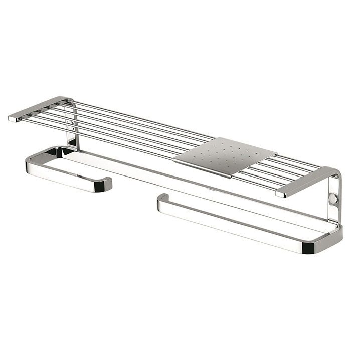 Фото Полотенцедержатель Colombo Time W4276S.CR подвесной L 44,5 см хром глянец