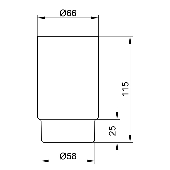 Фото Стакан для ванной Keuco Plan 14950379000 подвесной прозрачный/черный матовый