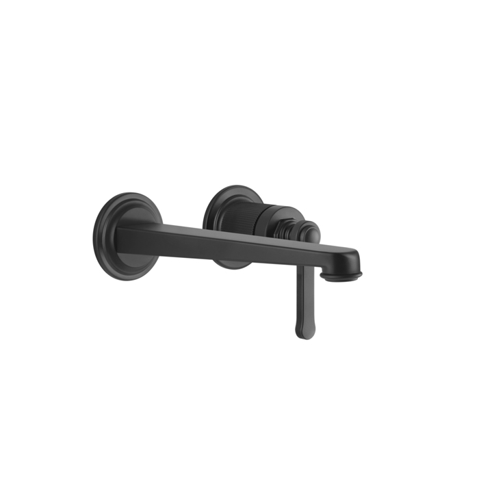 Фото Смеситель Gessi Venti20 65089#299 для раковины, черный матовый