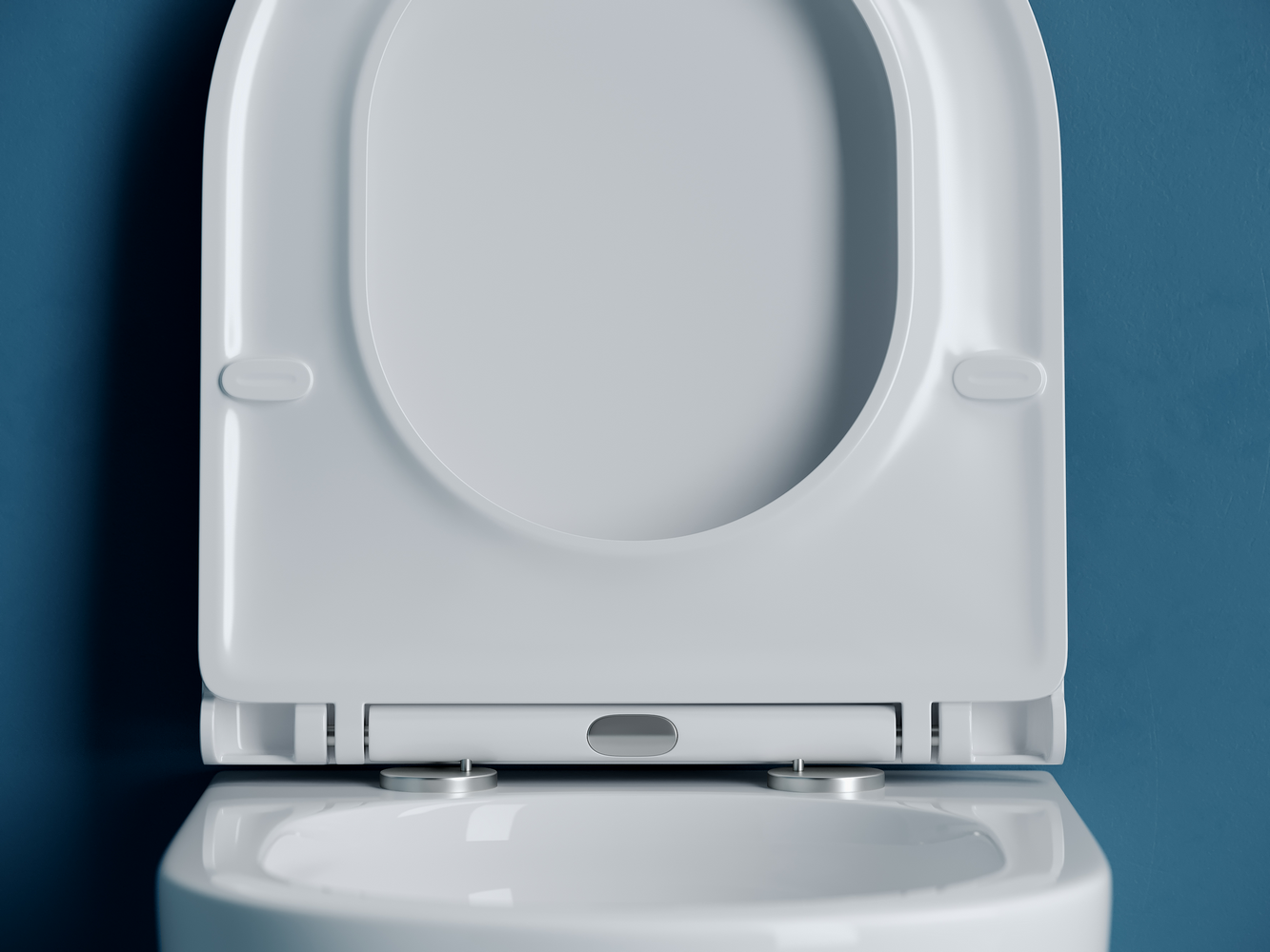 Фото Унитаз Ceramicanova Vogue CN4008T с сиденьем подвесной, белый глянцевый