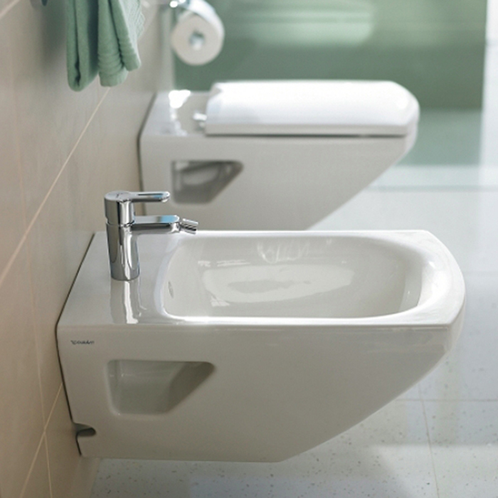 Фото Унитаз подвесной Duravit Caro 0198090000, без сиденья, белый глянцевый