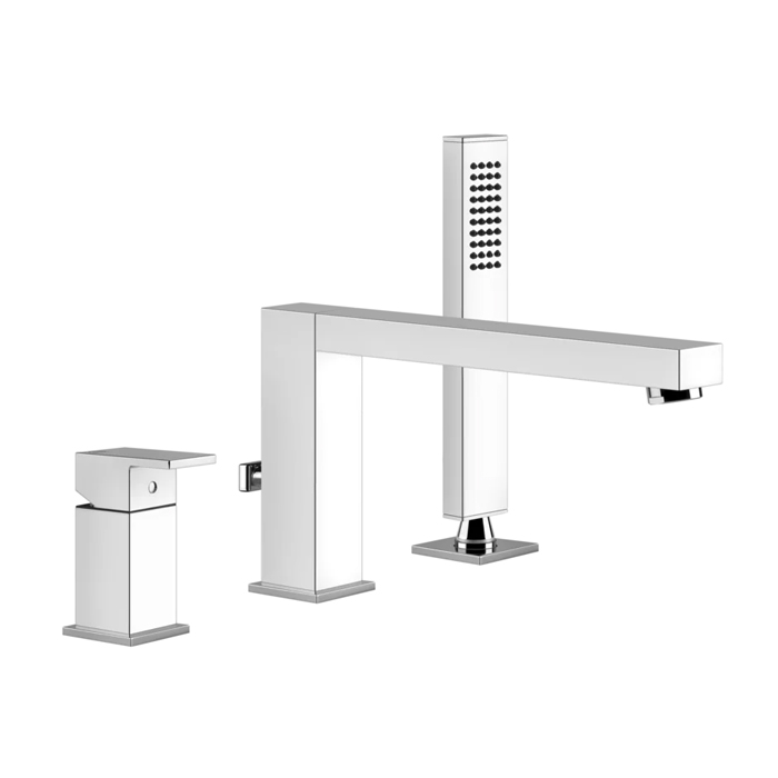 Фото Смеситель Gessi Rettangolo 20037#031 для ванны с душем, хром