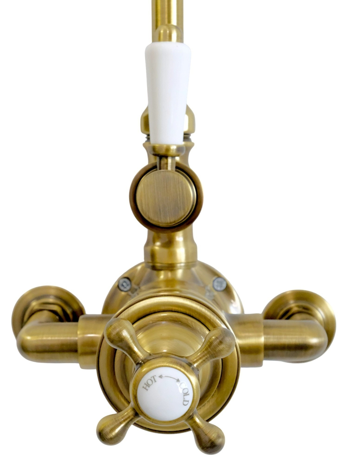 Фото Душевая стойка Migliore King 32879 с термостатом, бронза