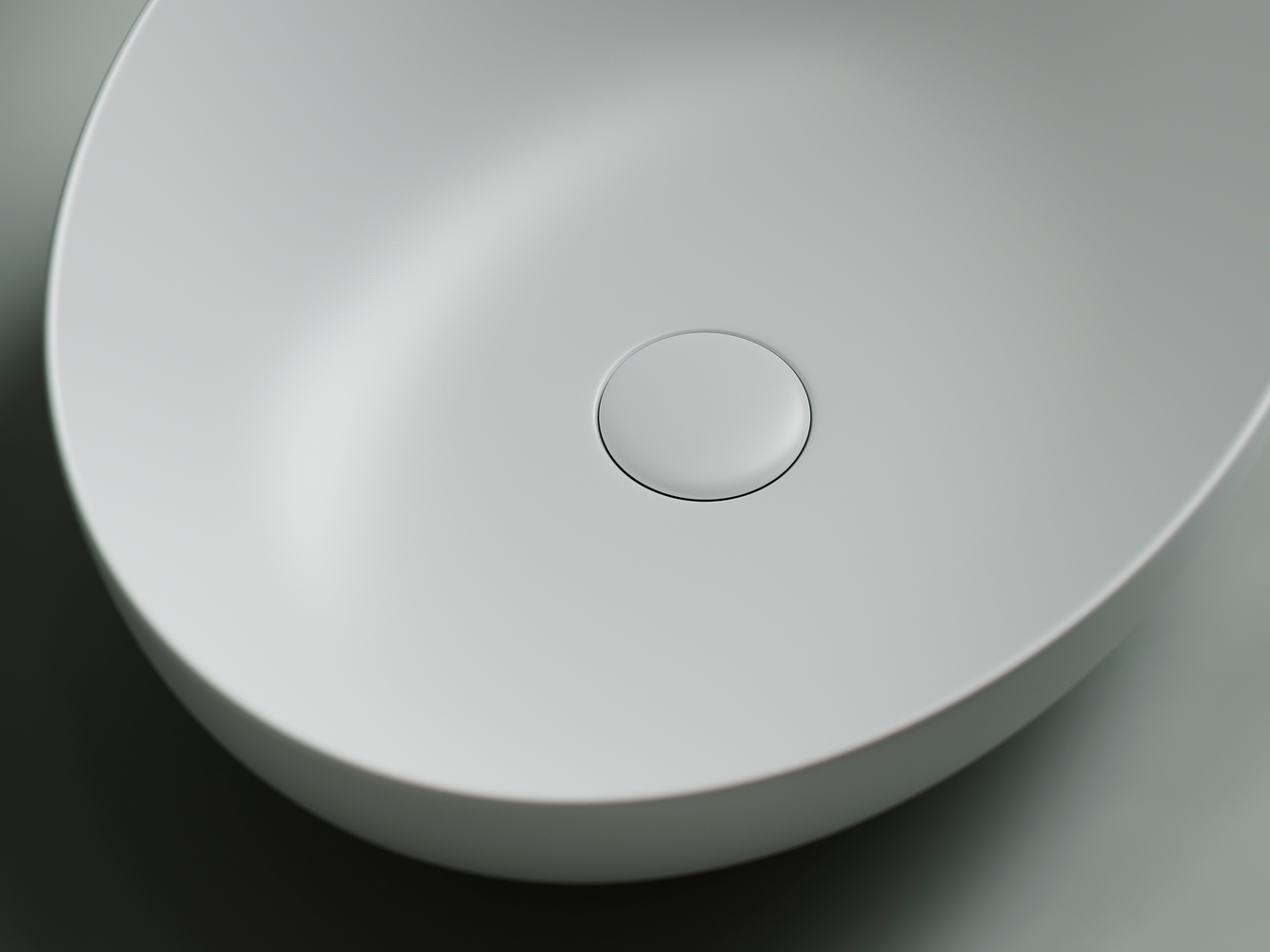 Фото Раковина Ceramicanova Element CN6017MW накладная 52 × 39,5 × 13 см, белый матовый