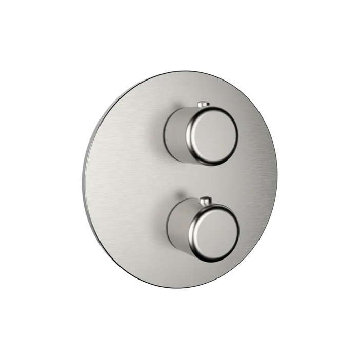Фото Смеситель Gessi Goccia 33842#147 для душа термостат, хром браш