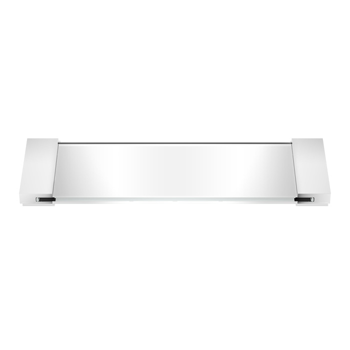 Фото Лоток Decor Walther Corner 0848702 настольный 34x12 см, хром