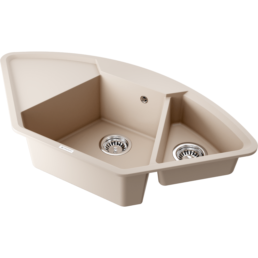 Фото Кухонная мойка Omoikiri Yonaka 98-C-SA 4993717 бежевый