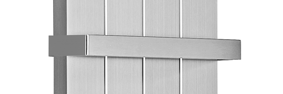 Фото Полотенцедержатель Boheme Flat 725-EXTRA-NB дополнительный, nickel brush, никель матовый h150х27 см