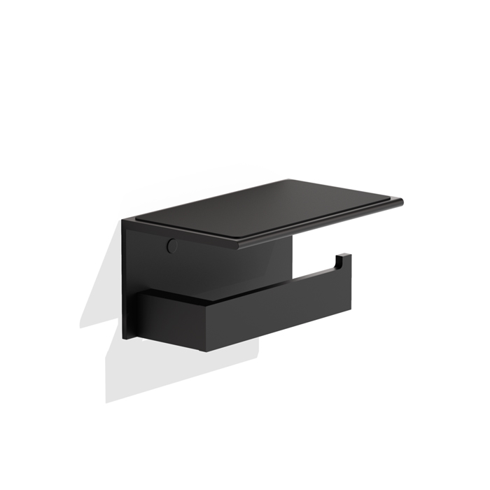 Фото Держатель туалетной бумаги Decor Walther Contract 0654160 подвесной, черный матовый