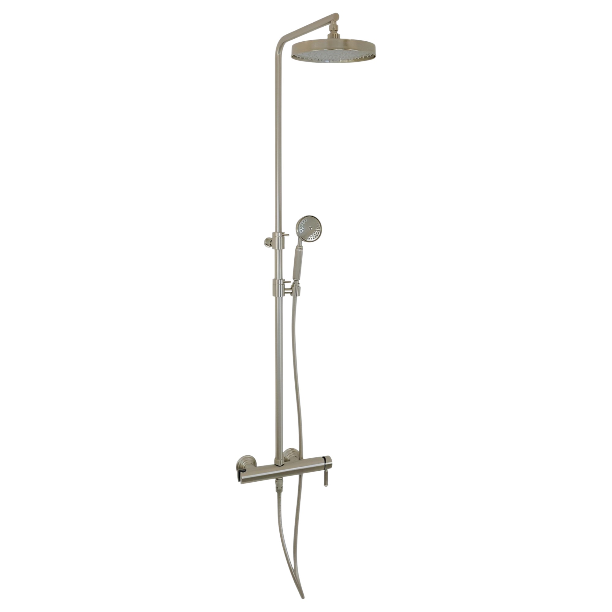 Фото Душевая стойка Migliore Velvet Lux 36486 никель матовый