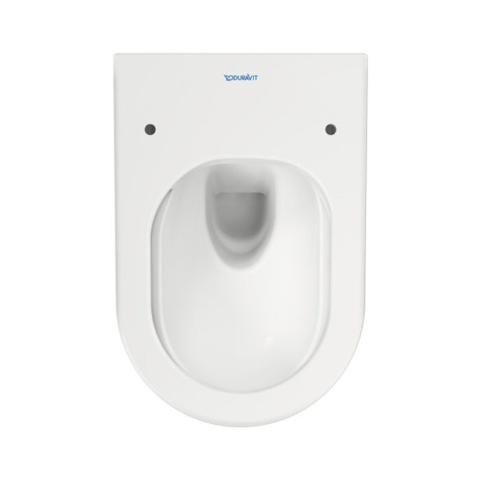 Фото Унитаз подвесной Duravit White Tulip 2576092000, безободковый, без сиденья, белый глянцевый