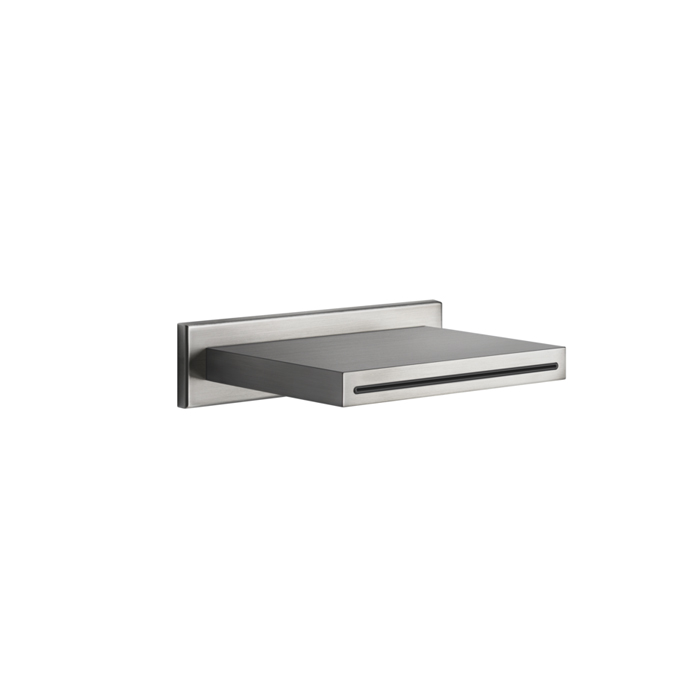 Фото Излив Gessi Gessi316 20293#239 настенный нержавеющая сталь браш