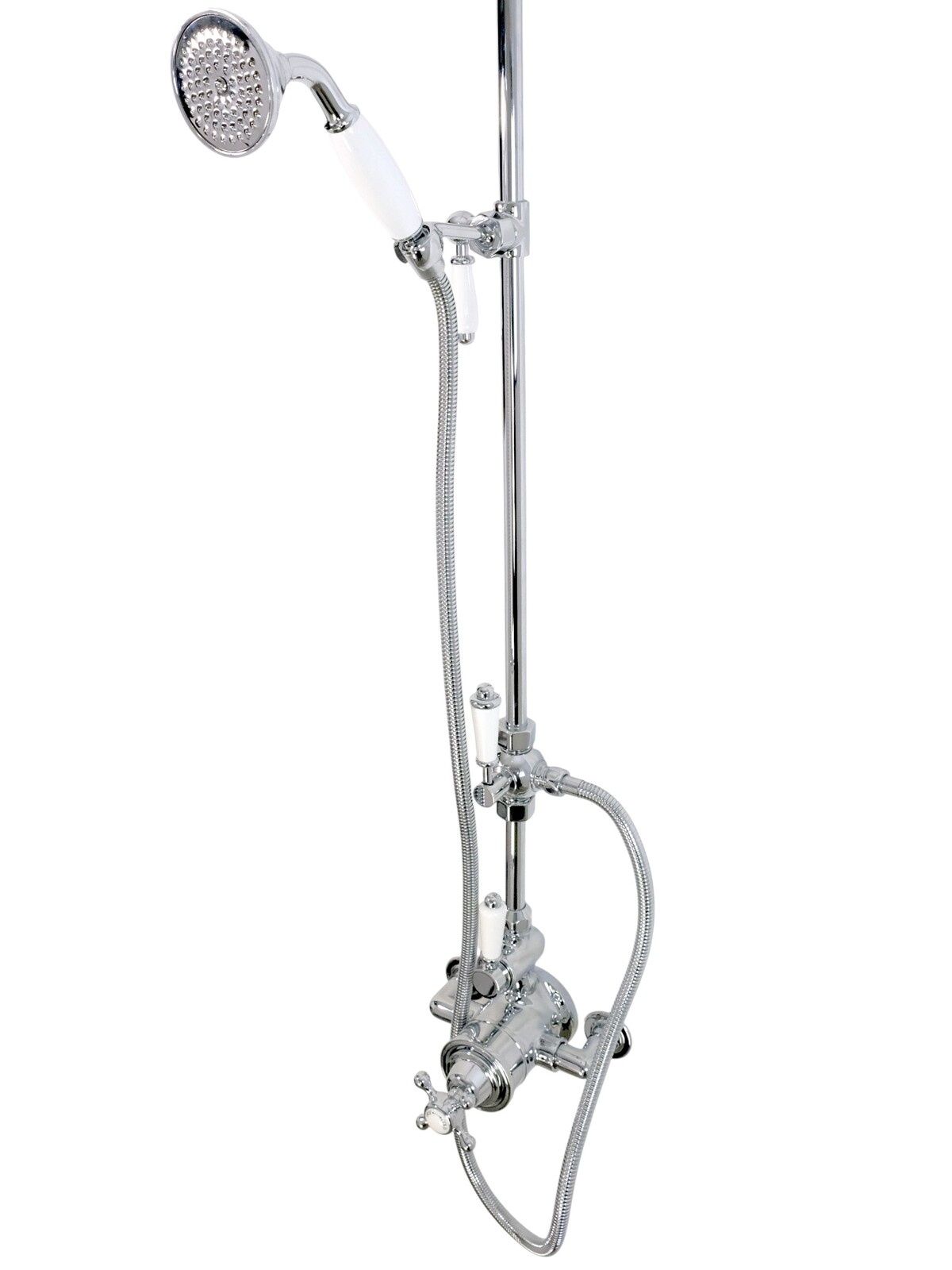 Фото Душевая стойка Migliore King 32878 с термостатом, хром глянец