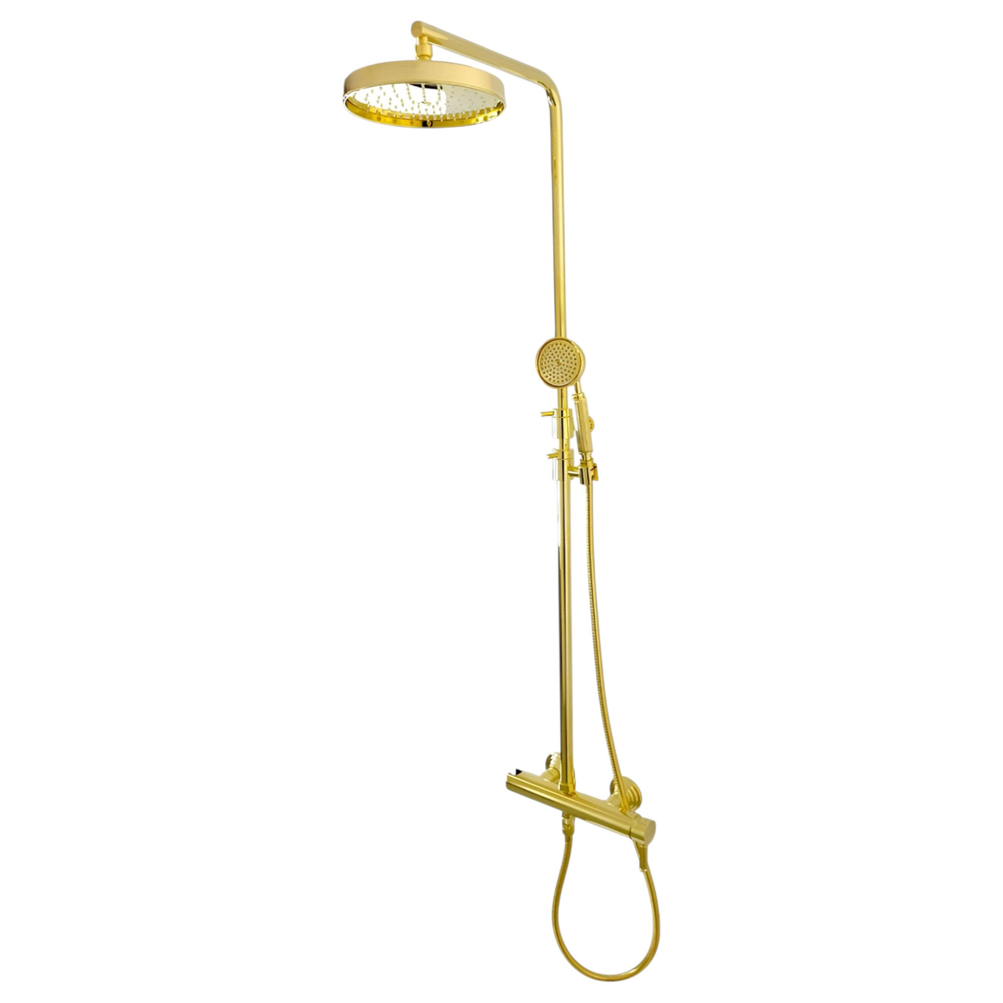 Фото Душевая стойка Migliore Velvet Lux 36484 золото глянец