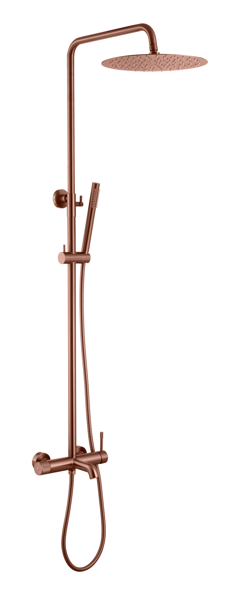 Фото Душевая стойка Boheme Uno 468-BRB бронза браш