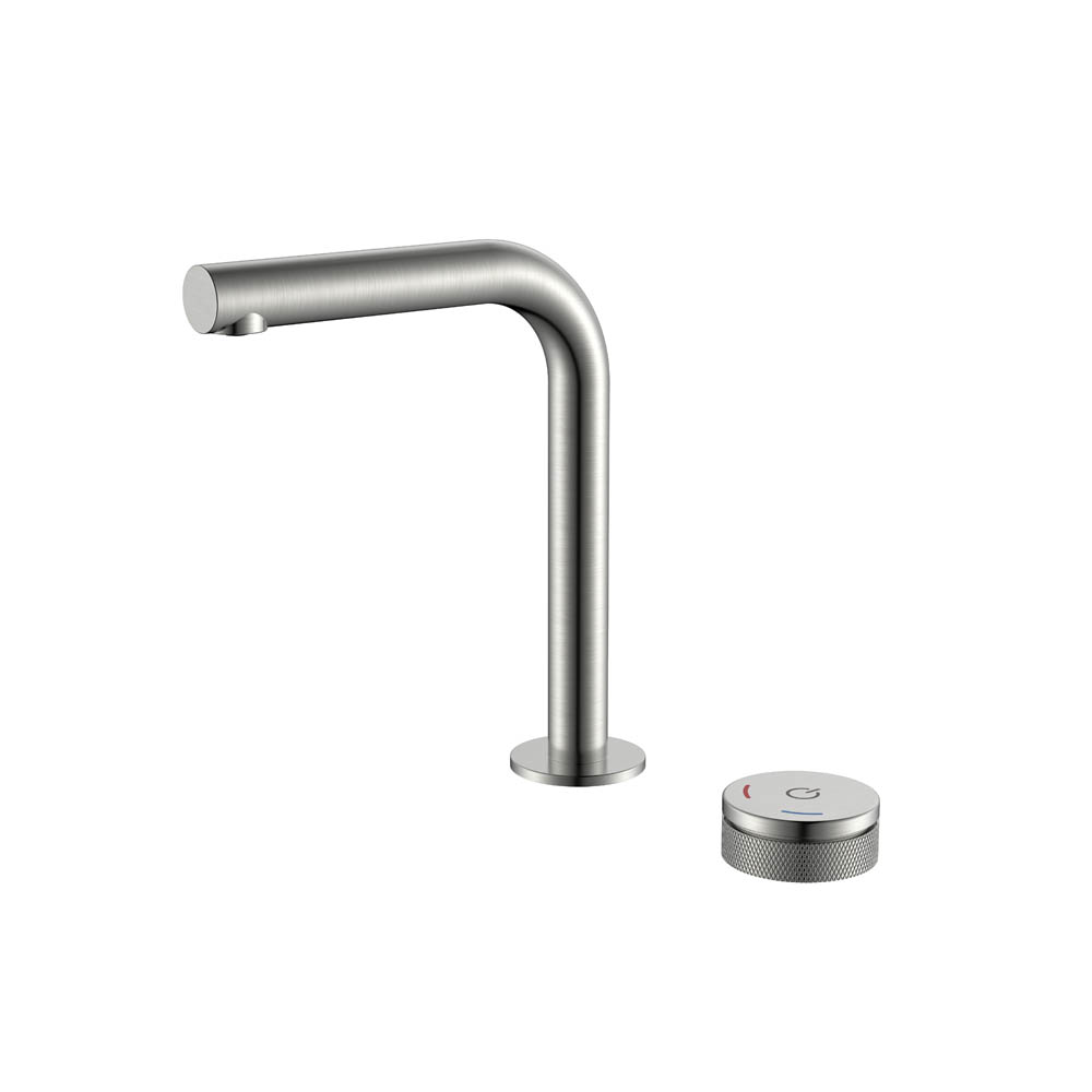 Фото Смеситель для раковины Boheme Tech 158-NB nickel brush, никель матовый