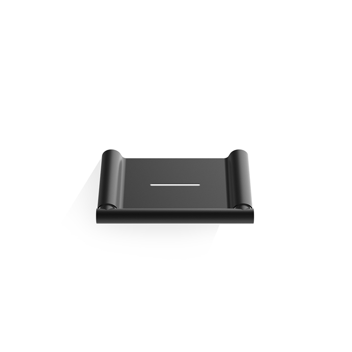 Фото Мыльница Decor Walther Mikado 0521660 подвесная, черный матовый