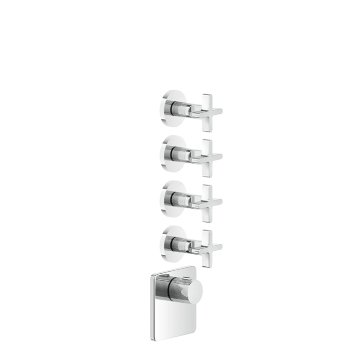 Фото Смеситель Gessi Inciso 58348#031 для душа термостат, хром